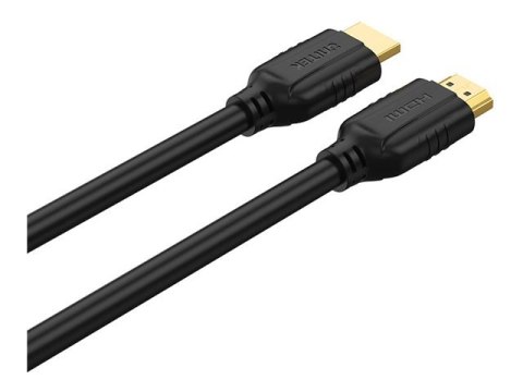 Unitek - High Speed - kabel HDMI - HDMI męski do HDMI męski - 5 m - czarny - nieruchomy, obsługa 4K 60 Hz (3840 x 2160)