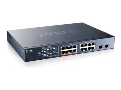 Zyxel XMG1915 Series XMG1915-18EP - Przełącznik - zarządzane, chmura NebulaFLEX - L3 Lite - smart - 8 x 100/1000/2.5G (PoE++) + 