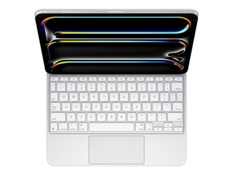 Apple Magic Keyboard - Etui na klawiaturę - z panel dotykowy - podświetlenie - Apple Smart connector - QWERTY - US - biały