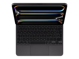 Apple Magic Keyboard - Etui na klawiaturę - z panel dotykowy - podświetlenie - Apple Smart connector - QWERTZ - Niemcy - czarny 
