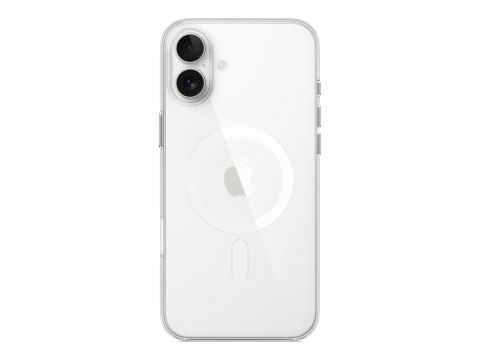 Apple - Pokrywa ochronna dla telefonu komórkowego - zgodność MagSafe - poliwęglan - jasny - dla iPhone 16 Plus