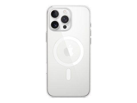Apple - Pokrywa ochronna dla telefonu komórkowego - zgodność MagSafe - poliwęglan - jasny - dla iPhone 16 Pro Max