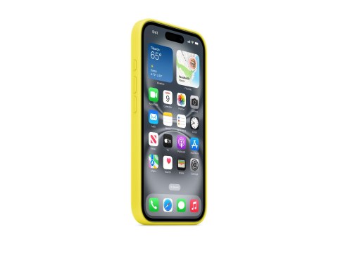 Apple - Pokrywa ochronna dla telefonu komórkowego - zgodność MagSafe - silikon - owoc gwiazdy - dla iPhone 16
