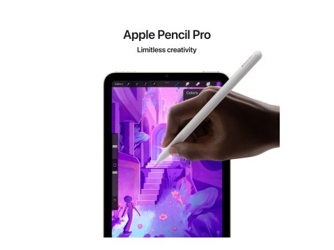 Apple iPad mini A17 Pro Wi-Fi - Tablet - 256 GB - 8.3" IPS (2266 x 1488) - niebieski