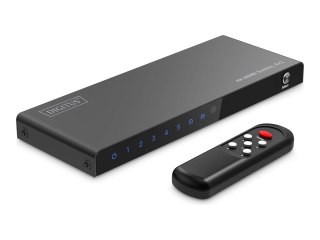 DIGITUS DS-55332 - Przełącznik wideo/audio - 4K - 5 x 1 - stacjonarny