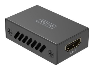 DIGITUS HDMI Repeater - Wzmacniacz wideo/audio - HDMI - złącze 19 pin HDMI Type A / złącze 19 pin HDMI Type A - do 13 m