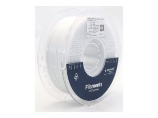 Gembird - Biały - 1 kg - biały - pudło kolorowe - filament PETG (3D)