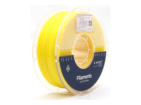 Gembird - Żółty - 1 kg - 400 m - żółty - pudło kolorowe - włókno ABS (3D)