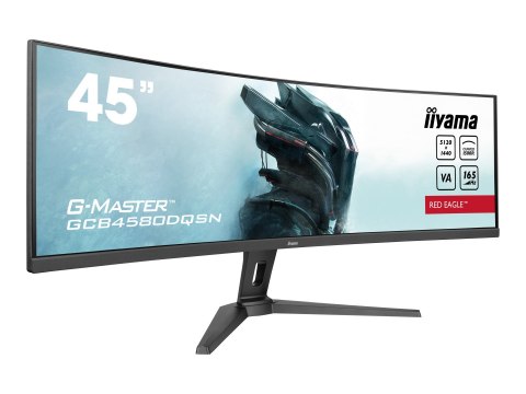 Iiyama G-MASTER Red Eagle GCB4580DQSN-B1 - Monitor LED - gaming - zaokrąglony - 44.5" - 5120 x 1440 Dual Quad HD @ 165 Hz - VA -