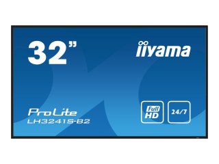 Iiyama ProLite LH3241S-B2 - 31.5" Klasa Przekątnej wyświetlacz LCD z podświetleniem LED - sygnał cyfrowy - z wbudowany odtwarzac