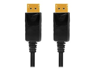 LogiLink - Kabel portu wyświetlacza - DisplayPort 20-pin (M) z zatrzaskiem do DisplayPort 20-pin (M) z zatrzaskiem - DisplayPort
