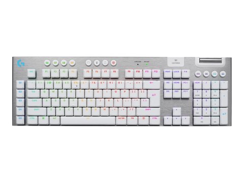 Logitech G G915 X - Klawiatura - LIGHTSPEED - podświetlenie - bezprzewodowa - Bluetooth 5.0, 2.4 GHz, USB - QWERTY - Międzynarod