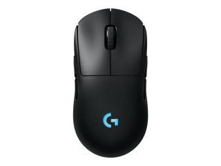 Logitech G PRO 2 - Mysz - gaming - prawo i leworęczna - optyczna - 8 przyciski - bezprzewodowa, przewodowa - 2.4 GHz, USB - odbi