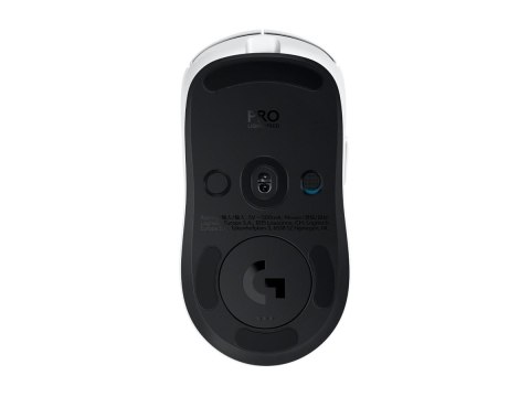 Logitech G PRO 2 - Mysz - gaming - prawo i leworęczna - optyczna - 8 przyciski - bezprzewodowa, przewodowa - 2.4 GHz, USB - odbi
