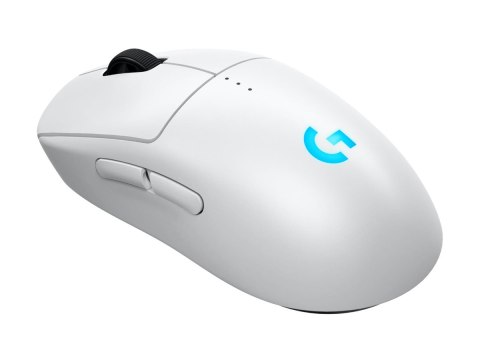 Logitech G PRO 2 - Mysz - gaming - prawo i leworęczna - optyczna - 8 przyciski - bezprzewodowa, przewodowa - 2.4 GHz, USB - odbi