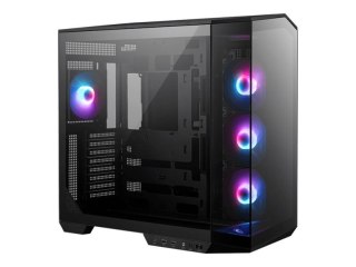 MSI MAG PANO 100R PZ - Mid tower - ATX - panel boczny z oknem (szkło hartowane) - brak zasilacza (ATX) - USB/Audio/Mic