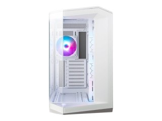 MSI MAG PANO 100R PZ - Mid tower - ATX - panel boczny z oknem (szkło hartowane) - brak zasilacza (ATX) - biały - USB/Audio/Mic