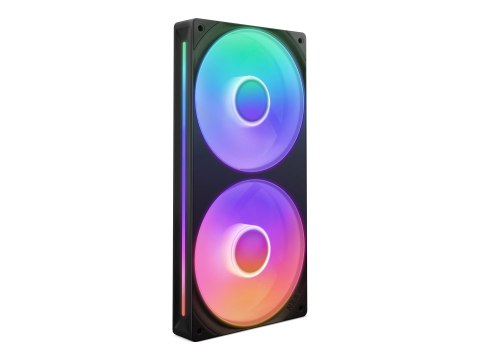 NZXT F Series F240 RGB Core - Pojedyncza jednostka wentylatora ramowego - 120 mm - czarny mat