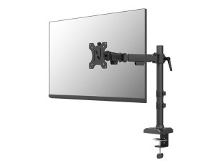 Neomounts DS60-600BL1 - Zestaw do montażu (ramię monitora, zacisk grumotu) - pełny zakres ruchu - dla monitor - stal - czarny - 