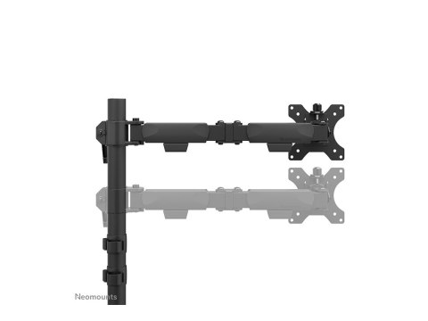Neomounts DS60-600BL1 - Zestaw do montażu (ramię monitora, zacisk grumotu) - pełny zakres ruchu - dla monitor - stal - czarny - 