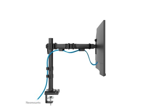Neomounts DS60-600BL1 - Zestaw do montażu (ramię monitora, zacisk grumotu) - pełny zakres ruchu - dla monitor - stal - czarny - 