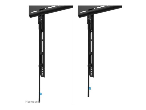 Neomounts LEVEL-750 - Zestaw do montażu - dla TV - wysokiej wytrzymalosci - zamknięcie - stal - czarny - rozmiar ekranu: 55"-98"