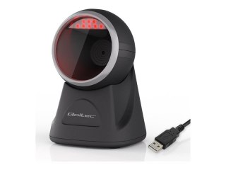 Qoltec - Skaner kodów paskowych - komputer stacjonarny - 2000 skan / sek. decoded - USB