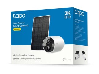 Tapo C425 KIT V2 - Sieciowa kamera nadzorująca - do użytku na zewnątrz - odporna na zmiany atmosferyczne - kolor (dzień i noc) -