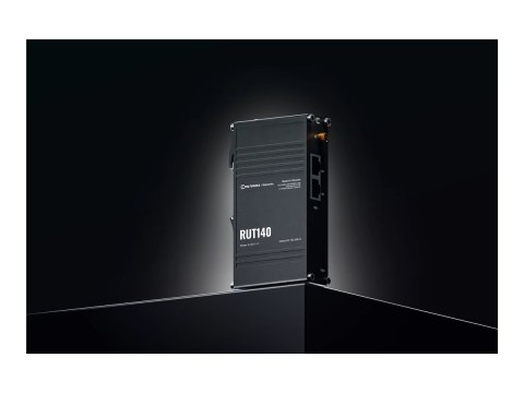 Teltonika RUT140 - Router bezprzewodowy 2,4 GHz - montowany na szynie DIN