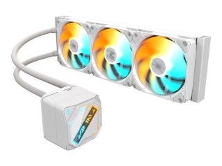 GIGABYTE GAMING 360 - Układ chłodzenia cieczą procesora - (na: LGA115x Socket, LGA1200, LGA1700, LGA1851, AM4, AM5) - miedź - 12