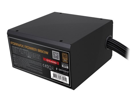 Gembird CCC-PSUBRONZE-850W - Zasilacz (wewnętrzny) - ATX - 80 PLUS Bronze - AC 100-240 V - 850 wat - aktywna korekcja typu Power