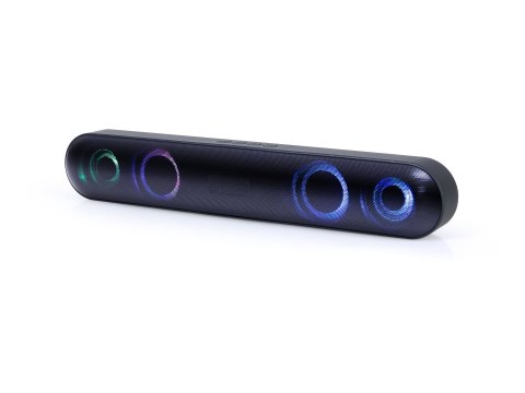 Gembird SPKBT-BAR400L - Soundbar - bezprzewodowa - Bluetooth - 10 wat - czarny