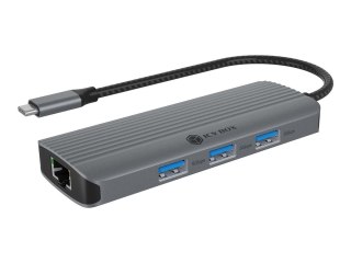 ICY BOX IB-DK4034a-CPD - Stacja dokująca - USB-C 3.2 Gen 1 - HDMI - 1GbE