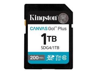 Kingston Canvas Go! Plus - Karta pamięci flash - 1 TB - Video Class V30 / UHS-I U3 / Class10 - SDXC UHS-I