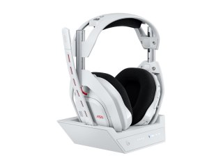 Logitech G Astro A50 - 5. generacji - słuchawka - pełna wielkość - Bluetooth / LIGHTSPEED - bezprzewodowa - biały