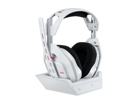 Logitech G Astro A50 - 5. generacji - słuchawka - pełna wielkość - Bluetooth / LIGHTSPEED - bezprzewodowa - biały