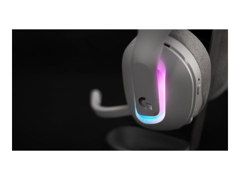 Logitech G G522 - Słuchawka - pełna wielkość - Bluetooth / LIGHTSPEED - bezprzewodowa, przewodowa - USB-A, USB-C - biały