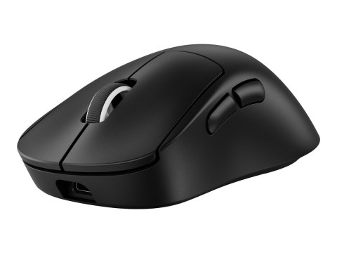 Logitech G PRO X SUPERLIGHT 2 DEX - Mysz - ergonomiczna - praworęczna - optyczna - 5 przyciski - bezprzewodowa, przewodowa - 2.4