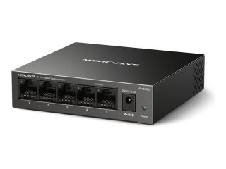Mercusys MS105GS V2 - Przełącznik - 5 x 10/100/1000 - stacjonarny, montowany na ścianie