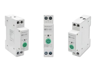 Qoltec - Miernik/przełącznik mocy - elektryczność 63 m, SMART LIFE, TUYA, Wi-Fi DIN przekaźnik - bezprzewodowa
