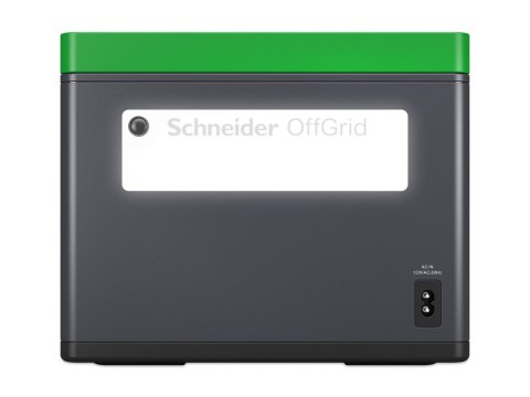 Schneider OffGrid 730 - Przenośna stacja zasilania - LCD, litowo-jonowy, 2 gniazda CEE 7/3 schuko, sinusoidalny, 3 USB-A, 1 USB-
