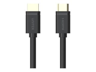 Unitek - High Speed - kabel HDMI - HDMI męski do HDMI męski - 2 m - czarny - obsługa 4K 60 Hz