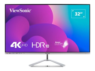 ViewSonic VX3276-4K-MHD-2 - Monitor LED - 32" (31.5" widoczny) - 3840 x 2160 4K @ 60 Hz - VA - 300 cd/m² - 3000:1 - HDR10 - 4 ms