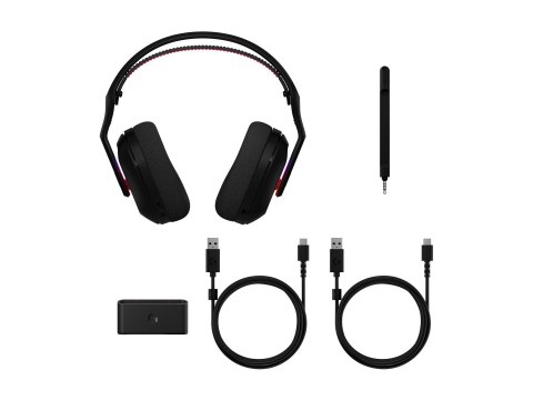 ASTRO Gaming A20 X - Słuchawka - pełna wielkość - Bluetooth / LIGHTSPEED - bezprzewodowa, przewodowa - USB-A, USB-C - czarny