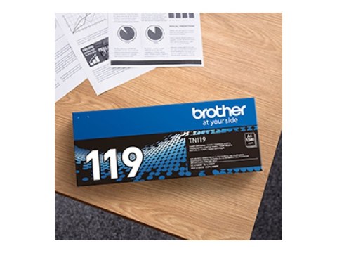 Brother TN119 - Czarny - oryginał - Toner - dla Brother HL-L1232W