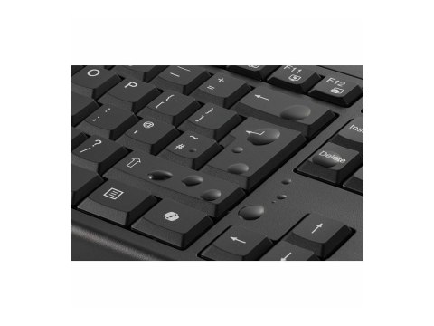 Kensington KM270 EQ - Zestaw klawiatura i mysz - full size - bezprzewodowa - 2.4 GHz, Bluetooth - QWERTY - Międzynarodowy USA