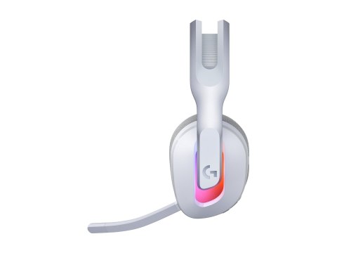 Logitech G Astro A20 X - Słuchawka - pełna wielkość - Bluetooth / LIGHTSPEED - bezprzewodowa, przewodowa - USB-A, USB-C - biały