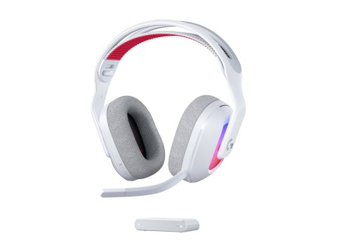 Logitech G Astro A20 X - Słuchawka - pełna wielkość - Bluetooth / LIGHTSPEED - bezprzewodowa, przewodowa - USB-A, USB-C - biały