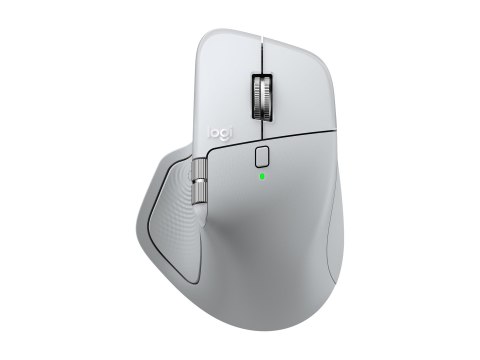 Logitech MX Master 4 for Mac - Mysz - 8 przyciski - bezprzewodowa - Bluetooth, 2.4 GHz - odbiornik bezprzewodowy USB - białe sre