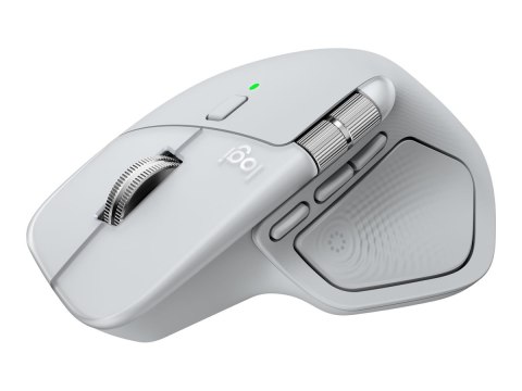 Logitech MX Master 4 for Mac - Mysz - 8 przyciski - bezprzewodowa - Bluetooth, 2.4 GHz - odbiornik bezprzewodowy USB - białe sre